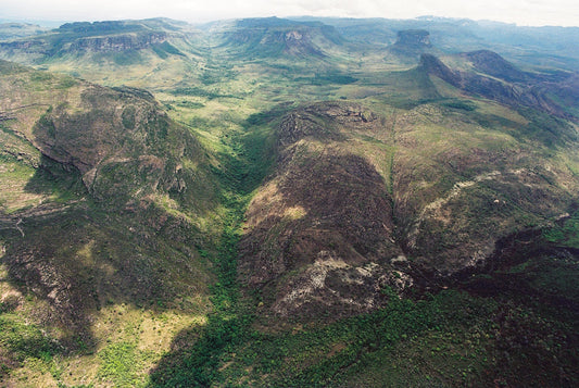 Foto aérea Parque Nacional da Chapada Diamantina |  © Foto Iêda Marques